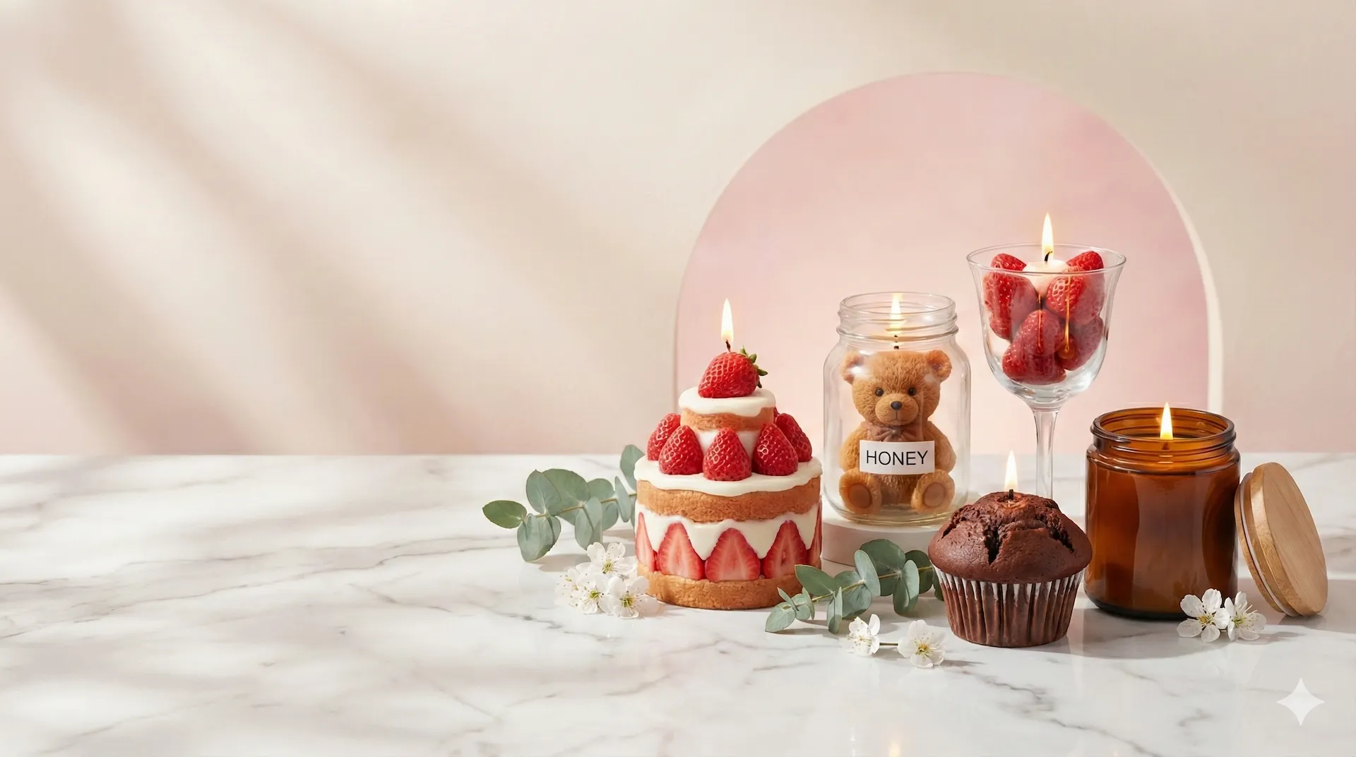 Velas de soja artesanales ISAROMA